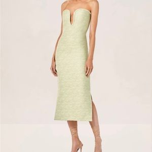Alexis strapless dress